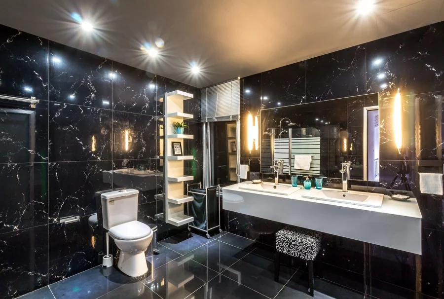 Czarna armatura łazienkowa – piękno i elegancja w twojej łazience